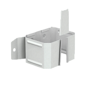 Держатель трубы 76*102 на дерево (ПЛ-02-9010-ОН) (фото)