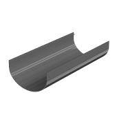  ТН ОПТИМА желоб 3м, серый (фото)