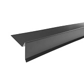 Планка торцевая Шинглас RAL 7024 серый (2500) (фото)