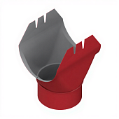 Воронка выпускная D185/150 ПЭ-01-3011-Коричнево-красный -0,5 (фото)